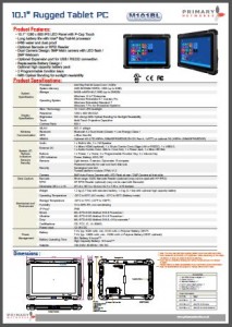 M101BL-new Rugged Tablet PCs