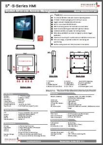 Multi-touch panel PC